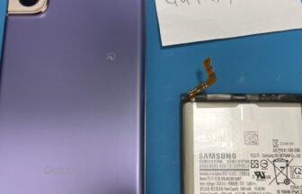 Galaxy S21バッテリー交換
