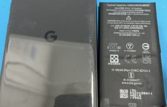 Google Pixel 7a　バッテリー交換