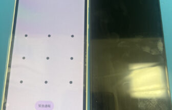 AQUOS sense6　液晶交換修理