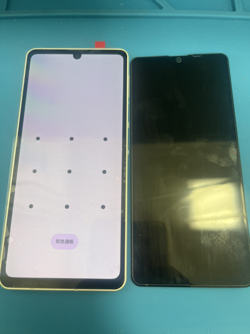 AQUOS sense6　液晶交換修理
