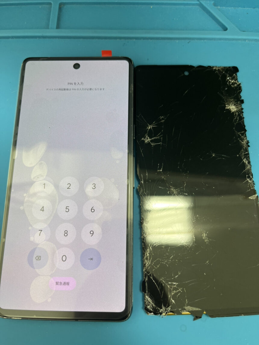 Pixel7液晶交換修理