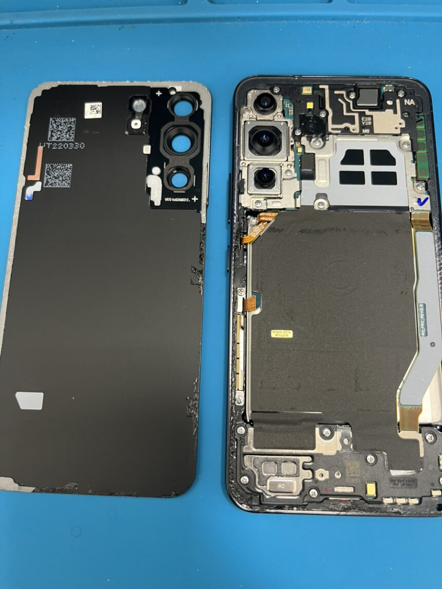 GalaxyS22バッテリー交換