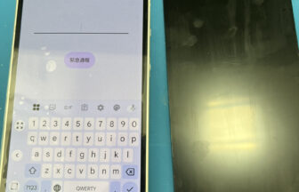 AQUOS sense6　液晶交換