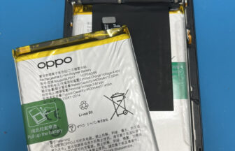 Reno7Aバッテリー交換