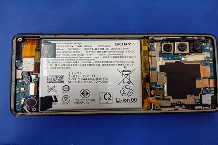 Xperia 10 IV 内部分解構造